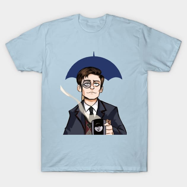 umbrella academy characters cartoon T-Shirt by gochiii